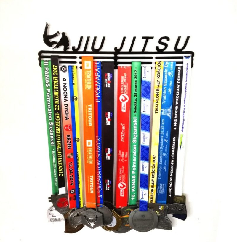 Wieszak na medale JIU JITSU dżudżitsu