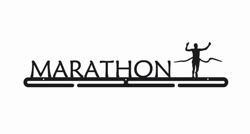 Wieszak na medale maraton