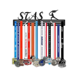 Wieszak na medale akrobatyczny z imieniem