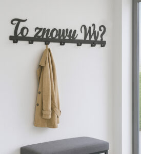 Metalowy wieszak to znowu wy