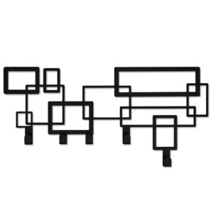 Nowoczesny Wieszak Ścienny Loftowy Bilbao