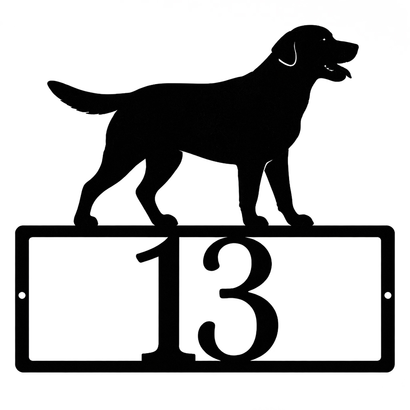 Tablica adresowa z wizerunkiem twojego psa