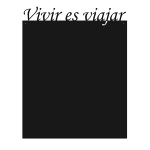 Tablica na magnesy Vivir es viajar