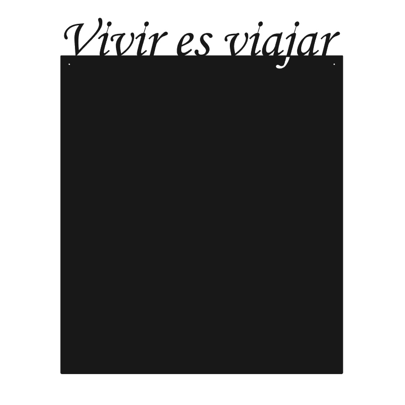 Tablica na magnesy Vivir es viajar