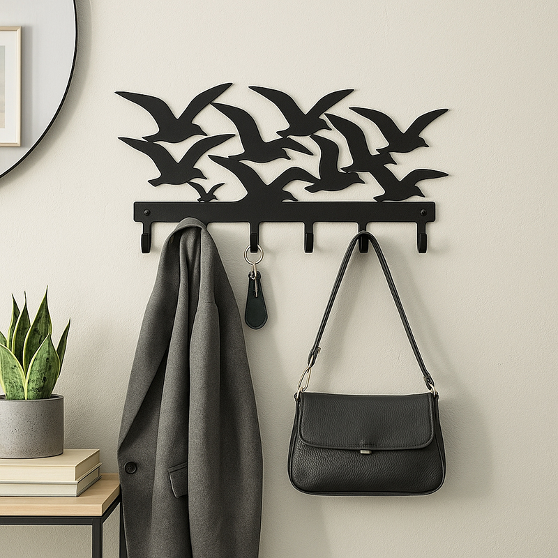 Wieszak Do Przedpokoju Z Ptakami