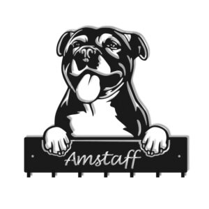 Wieszak amstaff na klucze smycze