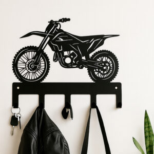 Wieszak dla fana motocrossu i enduro