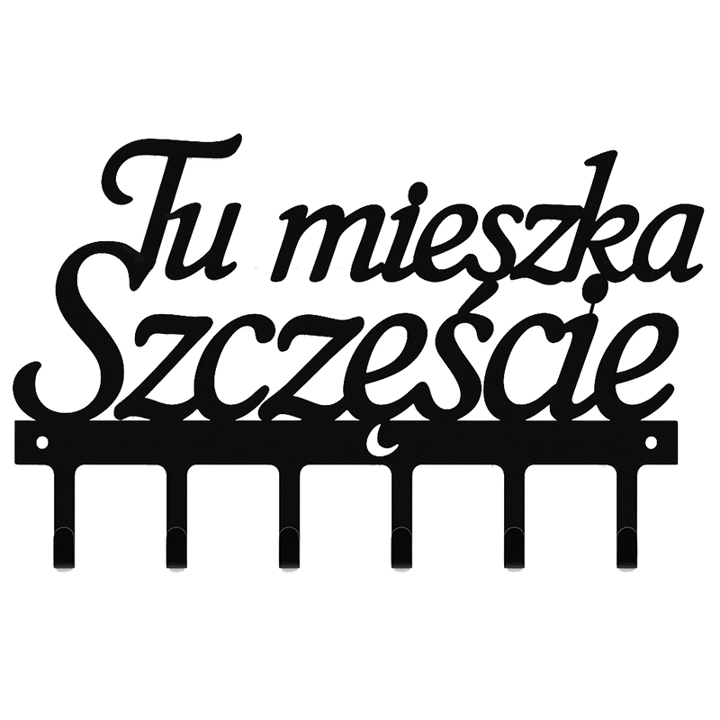 Wieszak do przedpokoju tu mieszka szczęście