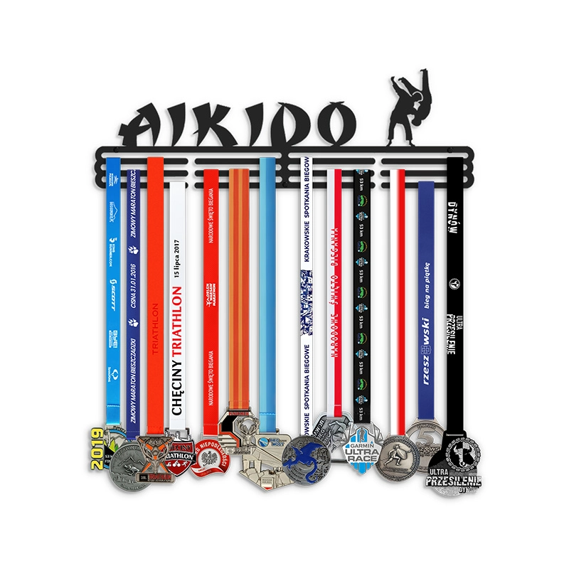 Wieszak na medale Aikido