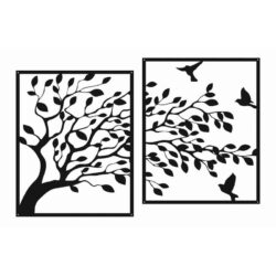 dekoracja-scienna-drzewa-ptaki-tryptyk