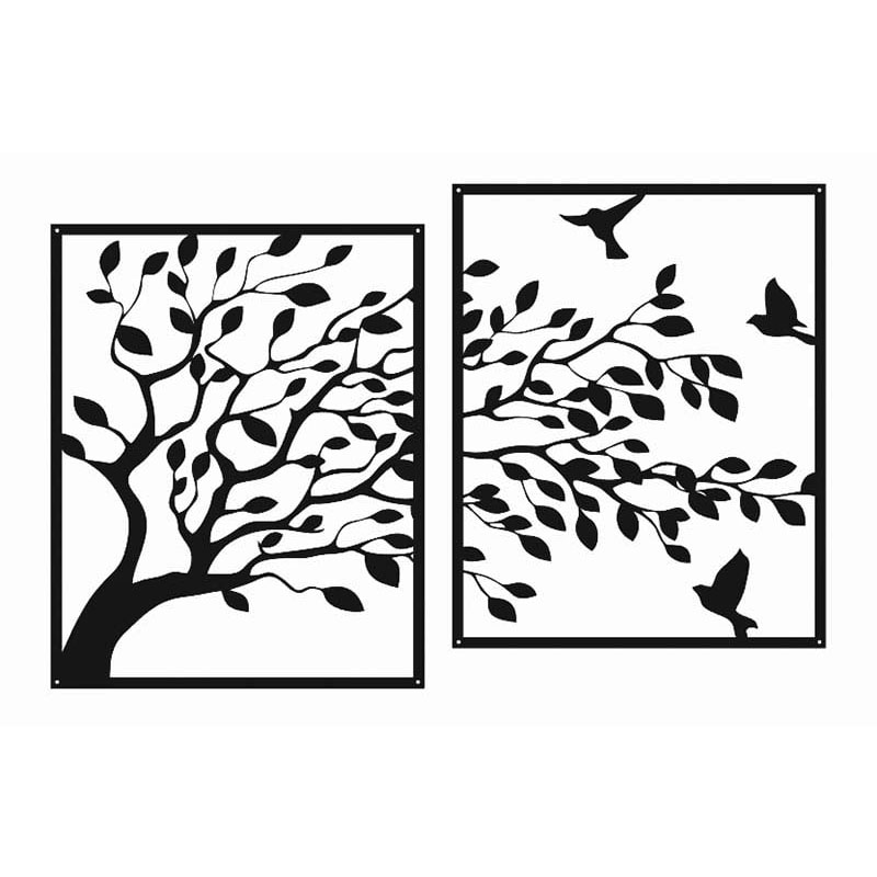 dekoracja-scienna-drzewa-ptaki-tryptyk