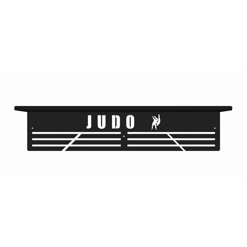 Półka metalowa na puchary Judo