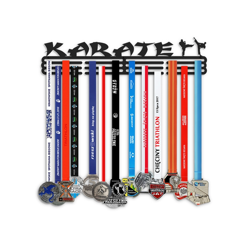 Wieszak na medale karate