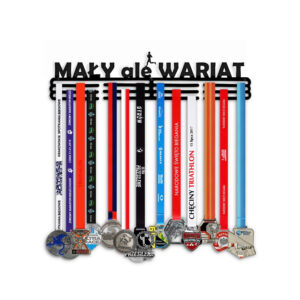 Wieszak dla biegaczy mały ale wariat