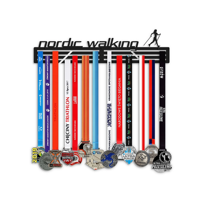 Wieszak na medale nordic walking