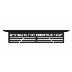 Półka wisząca na puchary i statuetki