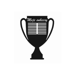 Wieszak na Medale w kształcie pucharu metalowy