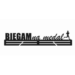 Metalowa medalówka biegam na medal