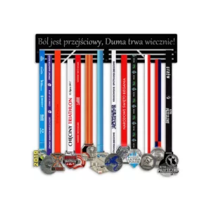 Wieszak na medale ból jest przejściowy
