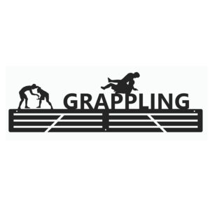 metalowy wieszak na medale grappling no gi