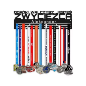 Wieszak na medale medalówka z imieniem