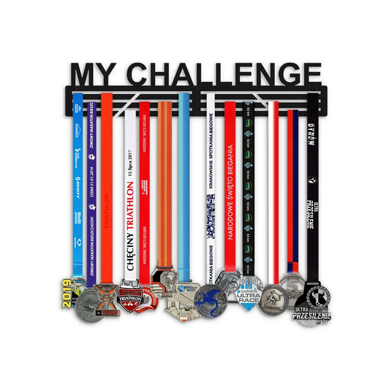 Wieszak na medale metalowy MY CHALLENGE