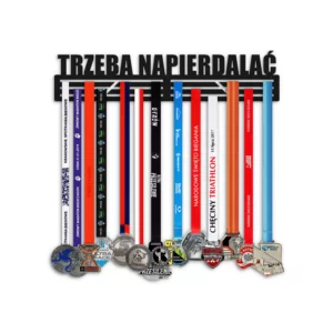 Wieszak na medale trzeba napierdalać