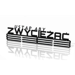 Metalowy wieszak ustąp aby zwyciężać