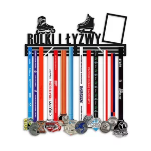 Wieszak na medale z ramką na zdjęcia